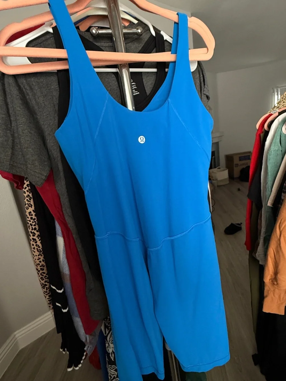 lululemon athletica Bright Blue One-Piece Jumpsuit Romper